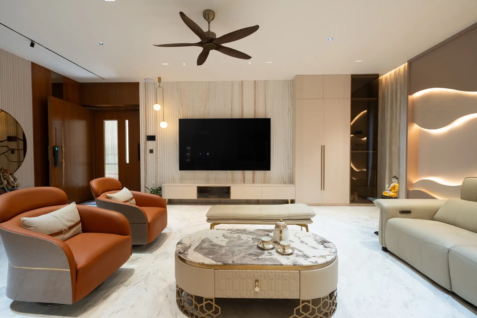 Luxury interior design in Abids, Hyderabad by Simplify Home